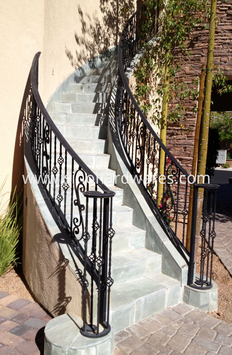 wrought iron porch railings